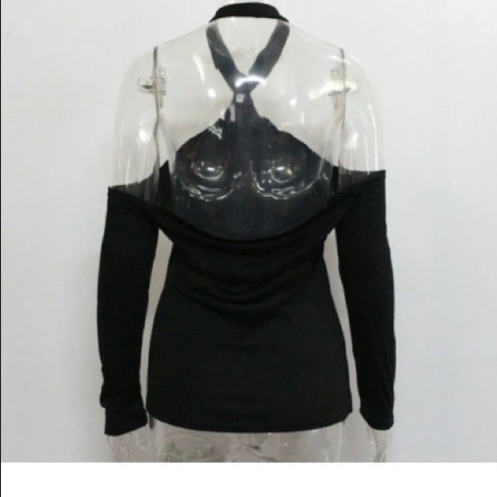 ❇️❤️👁✳️ ♥️COLD SHOULDER TOP GORGEOUS - Picture 8 of 8